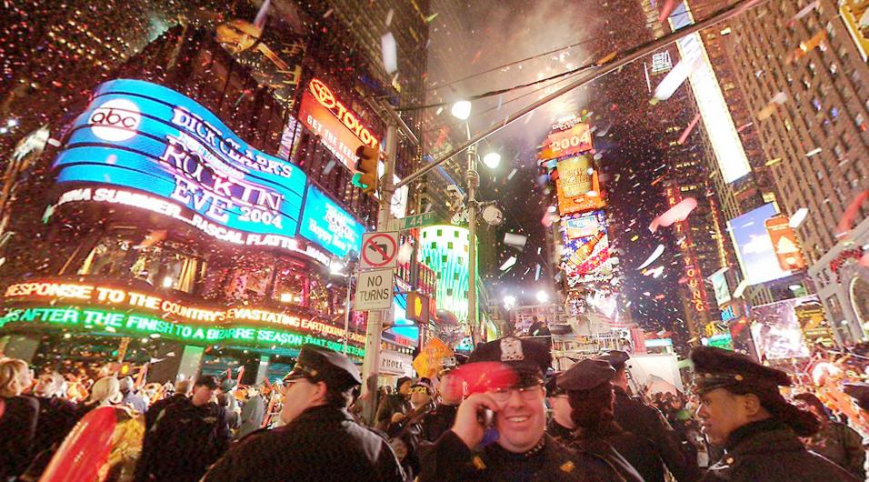 times square new years 2009. Why 99% of New Year