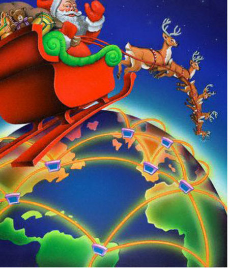 santa claus tracking. Norad Santa Tracker: Where is Santa Claus on Google Earth Right Now?